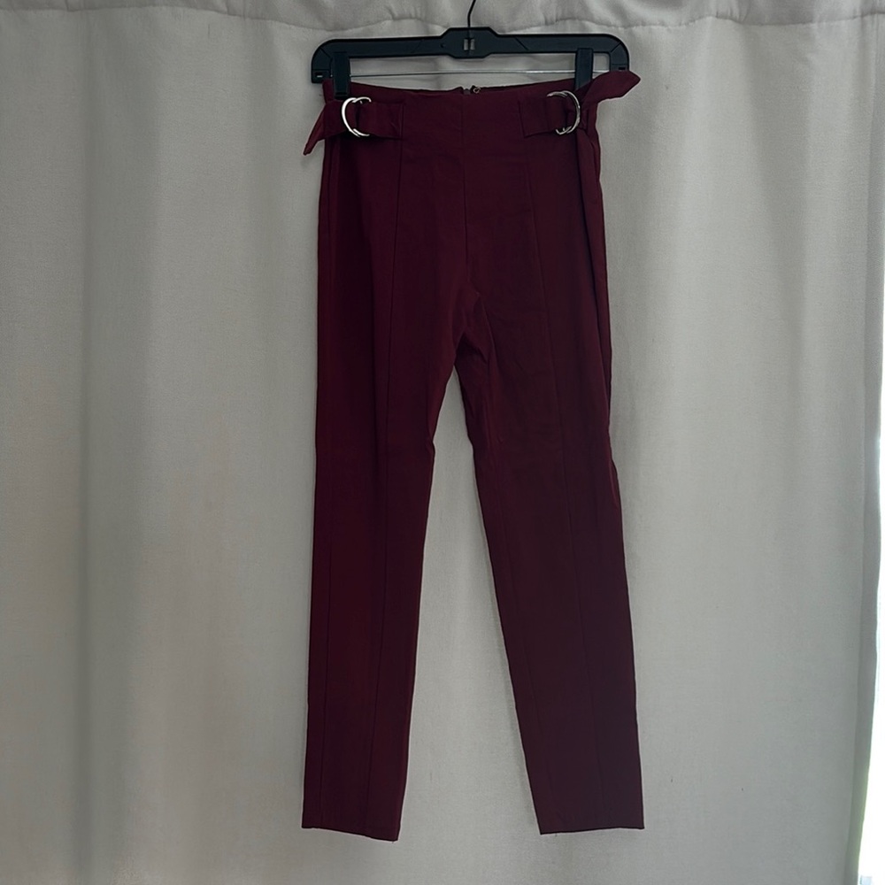 Forever 21 Deep Red Trousers
